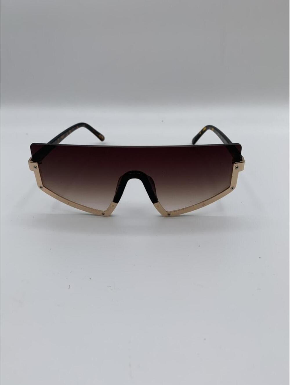 Womans Sunglasses Rimless Shield